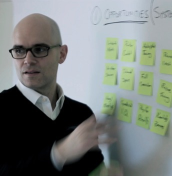Tim Dolan facilitating a strategy workshop
